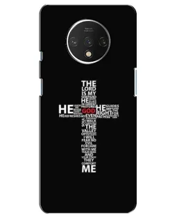 Чехол для OnePlus 7T с картинкой «Текстовый крест»