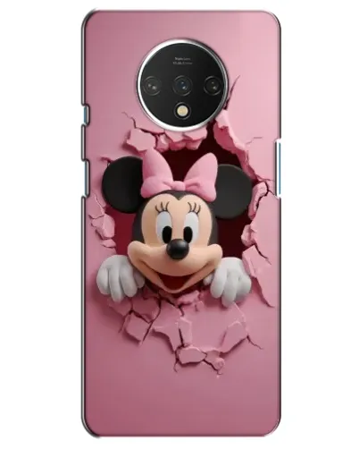Чохол для OnePlus 7T з картинкою «Мінні крізь стіну» Чохол для OnePlus 7T з картинкою «Мінні крізь стіну»