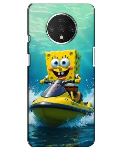 Чохол для OnePlus 7T з картинкою «Спанч Боб на гідроциклі» Чохол для OnePlus 7T з картинкою «Спанч Боб на гідроциклі»