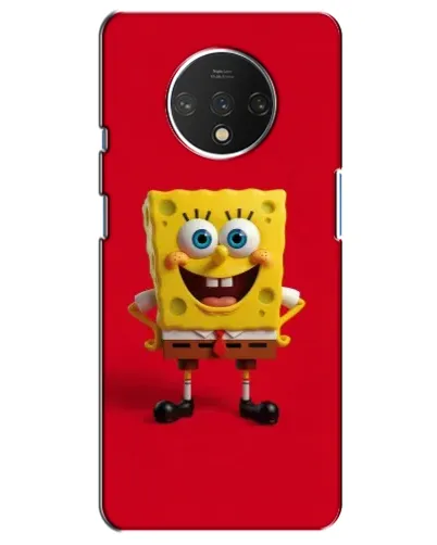 Чохол для OnePlus 7T з картинкою «Спанч Боб на червоному» Чохол для OnePlus 7T з картинкою «Спанч Боб на червоному»