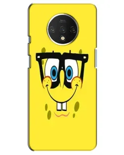 Чехол для OnePlus 7T с картинкой «Минималистичный Спанч Боб»