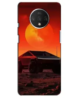Чехол для OnePlus 7T с картинкой «Cybertruck на Марсе»