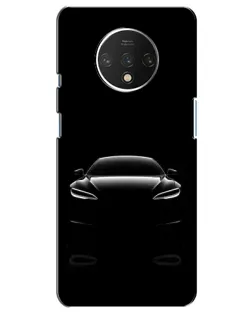 Чехол для OnePlus 7T с картинкой «Силуэт Tesla Night»