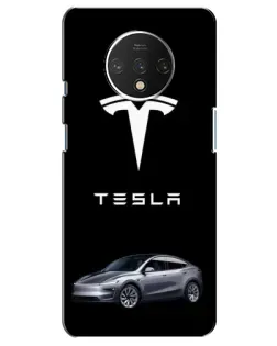 Чехол для OnePlus 7T с картинкой «Tesla Model Y»