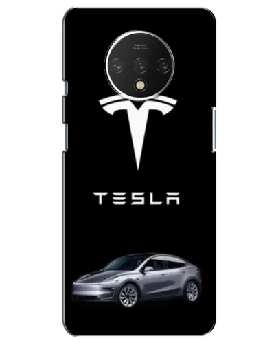 Чехол для OnePlus 7T с картинкой «Tesla Model Y»