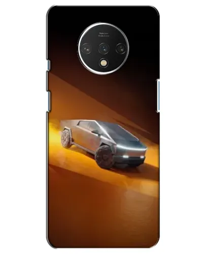 Чехол для OnePlus 7T с картинкой «Cybertruck в пустыне»