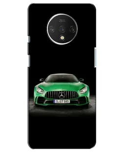 Чохол для OnePlus 7T з картинкою «Mercedes — неоновий лого»