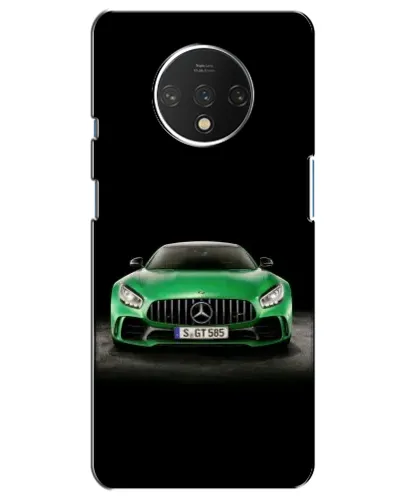 Чохол для OnePlus 7T з картинкою «Mercedes — неоновий лого» Чохол для OnePlus 7T з картинкою «Mercedes — неоновий лого»