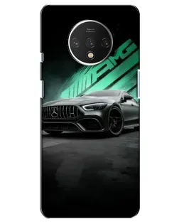 Чохол для OnePlus 7T з картинкою «Темний Mercedes AMG»