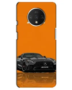 Чохол для OnePlus 7T з картинкою «Помаранчевий Mercedes AMG»