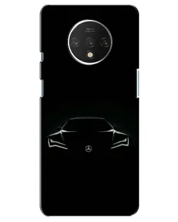 Чехол для OnePlus 7T с картинкой «Mercedes — силуэт авто»