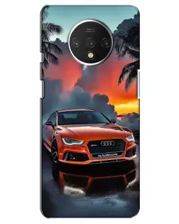 Чохол для OnePlus 7T з картинкою «Audi — захід сонця»