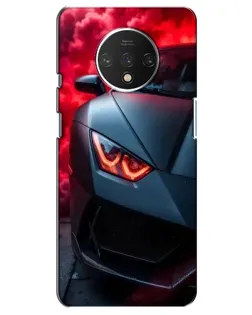 Чехол для OnePlus 7T с картинкой «Lamborghini красное сияние»