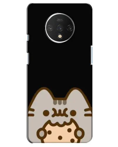 Чохол для OnePlus 7T з картинкою «Пушин на чорному»