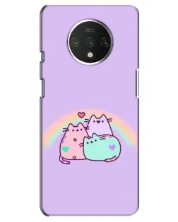 Чохол для OnePlus 7T з картинкою «Веселкові Пушини»