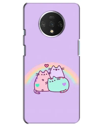 Чохол для OnePlus 7T з картинкою «Веселкові Пушини»