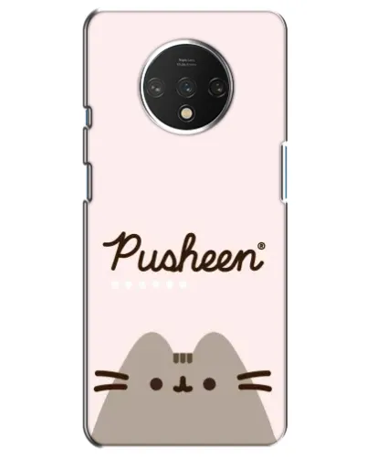 Чохол для OnePlus 7T з картинкою «Pusheen логотип»