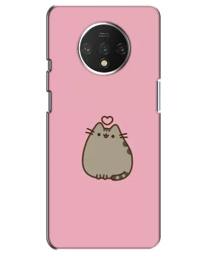 Чохол для OnePlus 7T з картинкою «Pusheen серце»