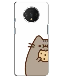 Чохол для OnePlus 7T з картинкою «Пушин з печивом»