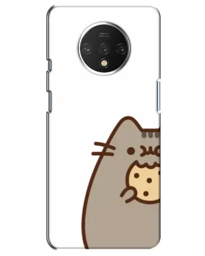 Чохол для OnePlus 7T з картинкою «Пушин з печивом»
