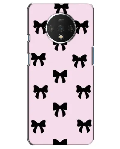 Чохол для OnePlus 7T з картинкою «Чорні банти Coquette» Чохол для OnePlus 7T з картинкою «Чорні банти Coquette»