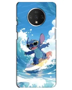 Чехол для OnePlus 7T с картинкой «Стич на волне» Чехол для OnePlus 7T с картинкой «Стич на волне»