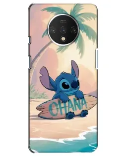Чехол для OnePlus 7T с картинкой «Стич на серфе» Чехол для OnePlus 7T с картинкой «Стич на серфе»