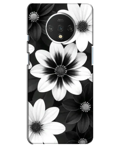 Чохол для OnePlus 7T з картинкою «Монохромні айстри»