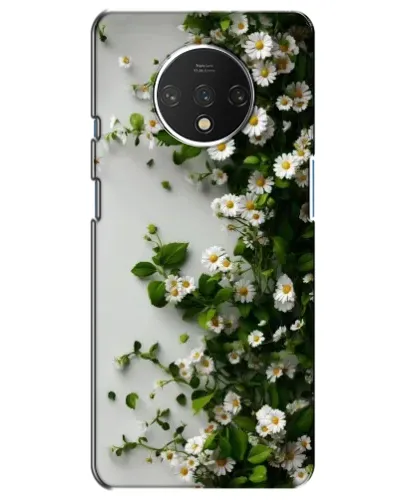 Чохол для OnePlus 7T з картинкою «Гілка дрібних білих квітів»