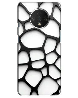 Чохол для OnePlus 7T з картинкою «Біла об'ємна сітка» Чохол для OnePlus 7T з картинкою «Біла об'ємна сітка»