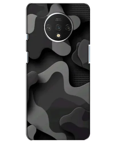 Чохол для OnePlus 7T з картинкою «Темний абстрактний камуфляж»