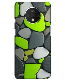 Чохол для OnePlus 7T з картинкою «Яскрава неонова галька»