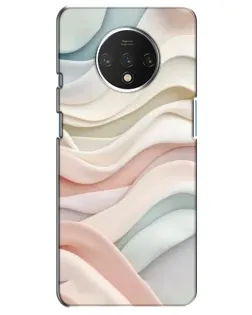 Чохол для OnePlus 7T з картинкою «Пастельні ніжні хвилі»