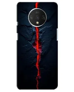 Чохол для OnePlus 7T з картинкою «Червона лавова тріщина»