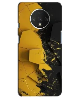 Чохол для OnePlus 7T з картинкою «Золоті уламки геометрії»