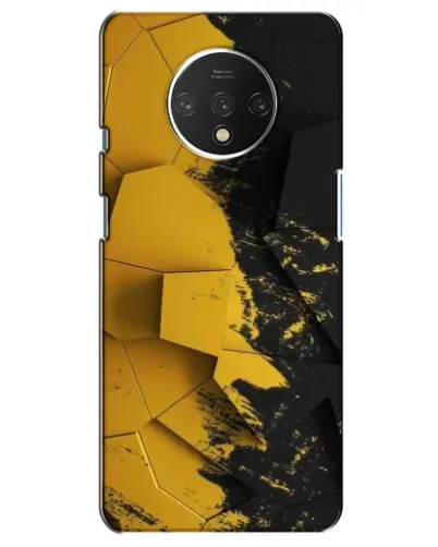 Чохол для OnePlus 7T з картинкою «Золоті уламки геометрії»