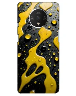 Чохол для OnePlus 7T з картинкою «Рідке жовте золото»