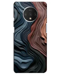Чохол для OnePlus 7T з картинкою «Кольорові хвилі каньйону»