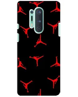 Чохол для OnePlus 8 Pro з картинкою «Jordan Red Pattern»