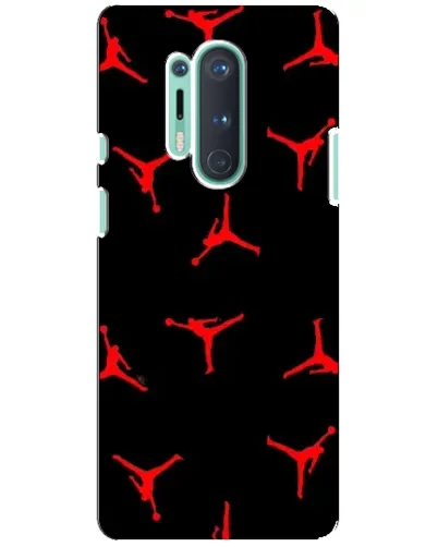Чохол для OnePlus 8 Pro з картинкою «Jordan Red Pattern» Чохол для OnePlus 8 Pro з картинкою «Jordan Red Pattern»