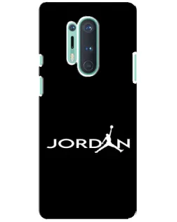 Чохол для OnePlus 8 Pro з картинкою «Jordan White Logo»