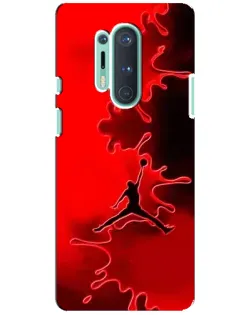 Чохол для OnePlus 8 Pro з картинкою «Jordan Red Smoke»
