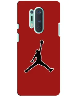 Чохол для OnePlus 8 Pro з картинкою «Jordan Red Back»