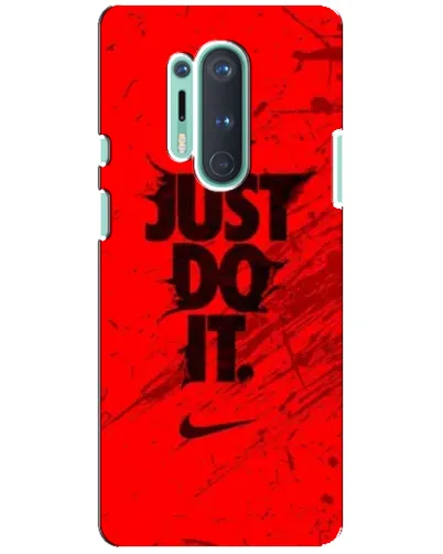 Чохол для OnePlus 8 Pro з картинкою «Nike Just Do It» Чохол для OnePlus 8 Pro з картинкою «Nike Just Do It»