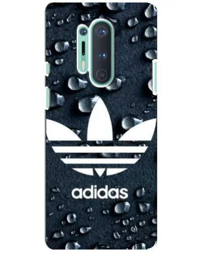 Чохол для OnePlus 8 Pro з картинкою «Adidas Trefoil Blue»