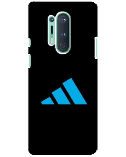 Чохол для OnePlus 8 Pro з картинкою «Adidas Cyan Logo»