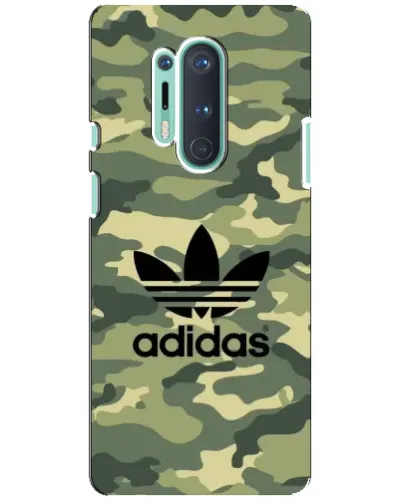 Чохол для OnePlus 8 Pro з картинкою «Мілітарі стиль Adidas»