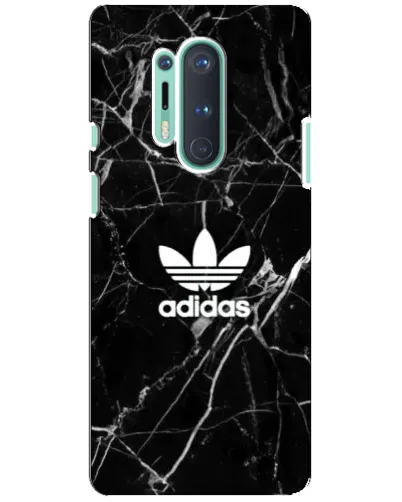 Чохол для OnePlus 8 Pro з картинкою «Білий мармур Adidas»