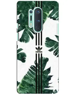 Чохол для OnePlus 8 Pro з картинкою «Пальмове листя адідас»