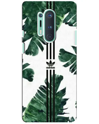 Чохол для OnePlus 8 Pro з картинкою «Пальмове листя адідас»